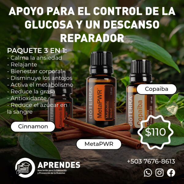 Pack 3 en 1 - Canela, Copaiba y MetaPWR Doterra